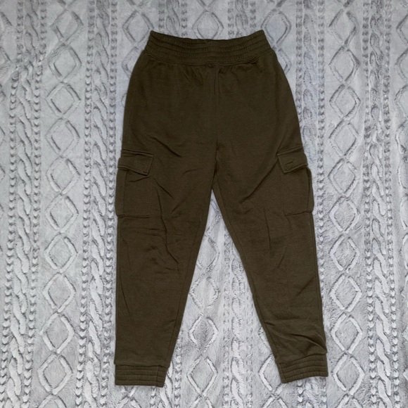 Garage Green Cargo Joggers - Picture 2 of 4